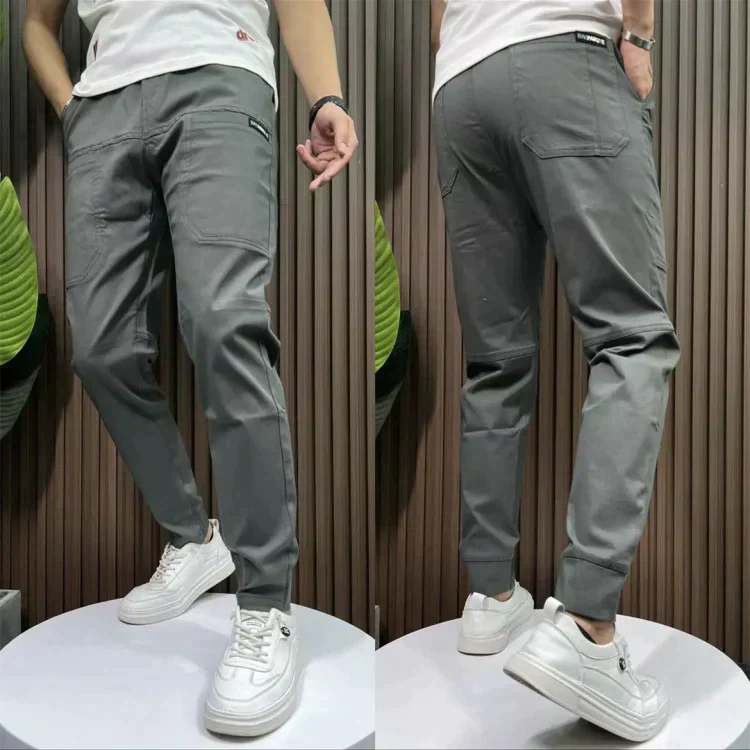 Brett: pantalones informales para hombre de algodón