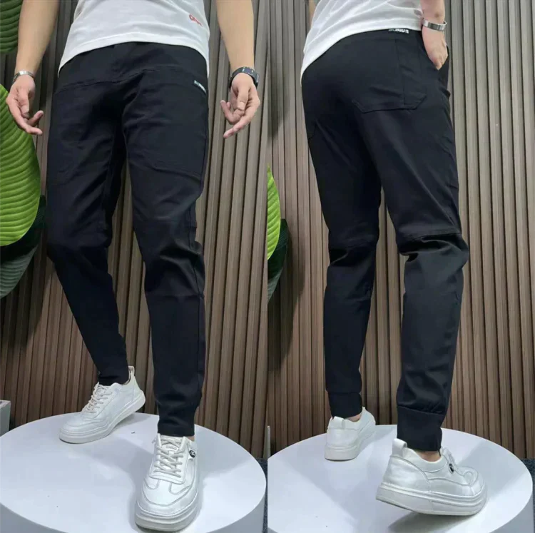 Brett: pantalones informales para hombre de algodón